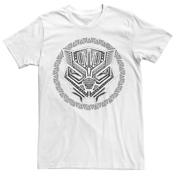 Men's Marvel Black Panther Pattern Sketch Tee