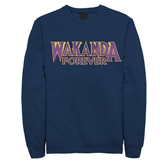 Men's Marvel's Black Panther Wakanda Forever Bold Fleece