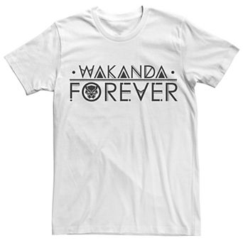 Men's Marvel Black Panther Wakanda Forever Tee