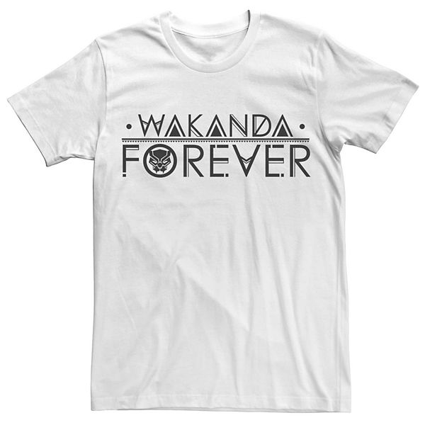 Men's Marvel Black Panther Wakanda Forever Tee