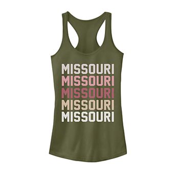 Juniors' Missouri Stack Graphic Tank Top