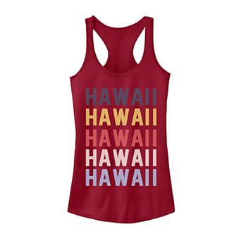 Juniors' Hawaii Stack Graphic Tank Top