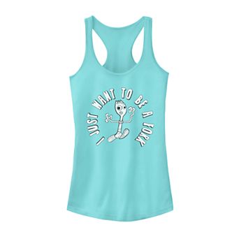 Disney / Pixar's Toy Story 4 Juniors' "I Just Want To Be A Fork" Tank Top