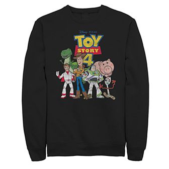 Juniors' Disney Pixar Toy Story 4 Buzz, Woody, and Friends Fleece