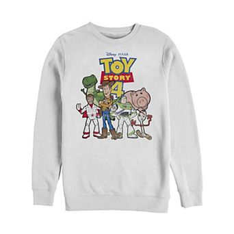Juniors' Disney Pixar Toy Story 4 Buzz, Woody, and Friends Fleece