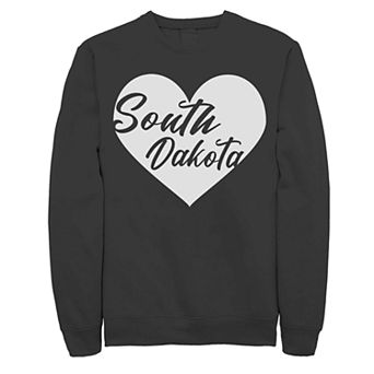 Juniors' South Dakota Heart Fleece