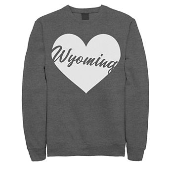 Juniors' Wyoming Heart Graphic Sweatshirt