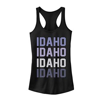 Juniors' Idaho Stack Graphic Tank Top