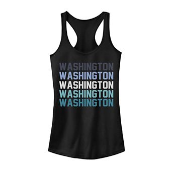 Juniors' Washington Stack Graphic Tank Top