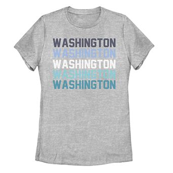 Juniors' Washington Stack Graphic Tee