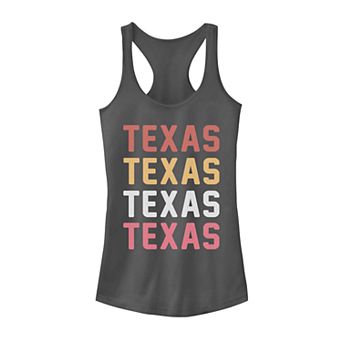 Juniors' Texas Stack Graphic Tank Top