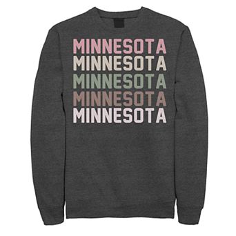 Juniors' Minnesota Stack Graphic Sweatshirt