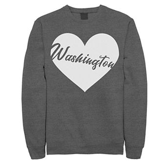 Juniors' Washington Heart Graphic Sweatshirt