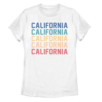 Juniors' California State Graphic Tee