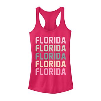 Juniors' Florida State Graphic Racerback Tank Top