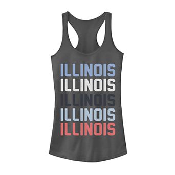 Juniors' Illinois Colorful Graphic Tank Top