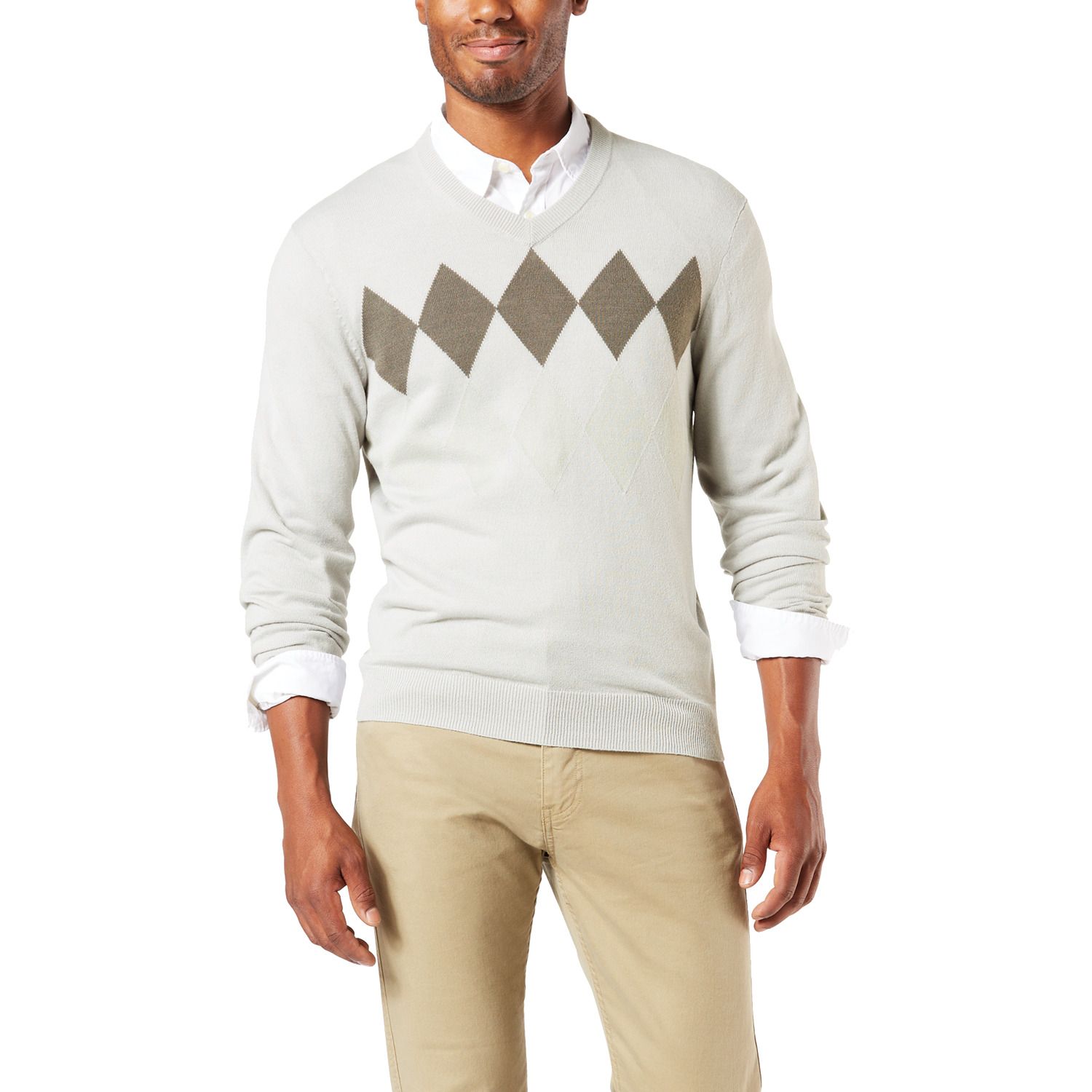 lightweight v neck sweater mens