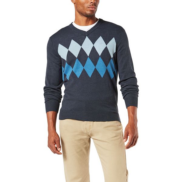 argyle sweater men