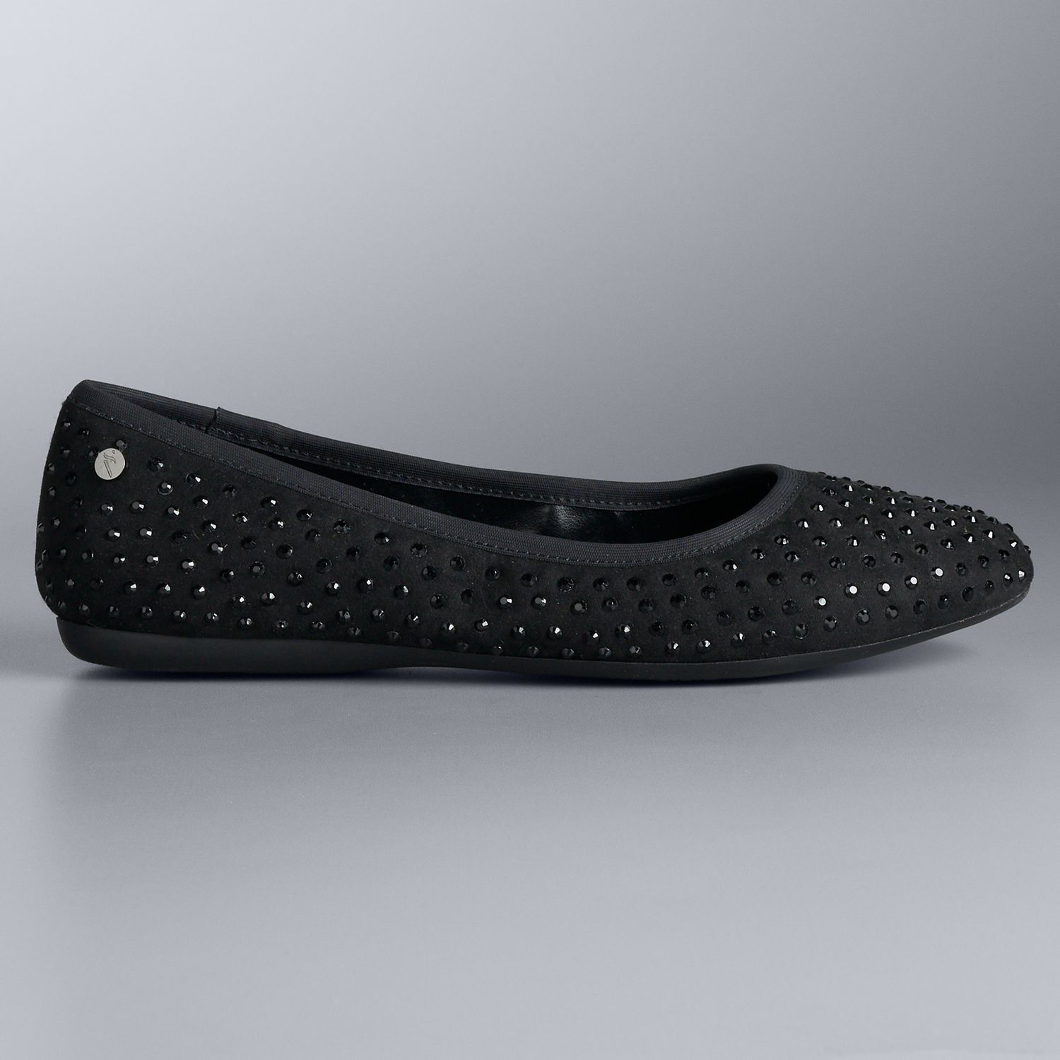 kohls black flats