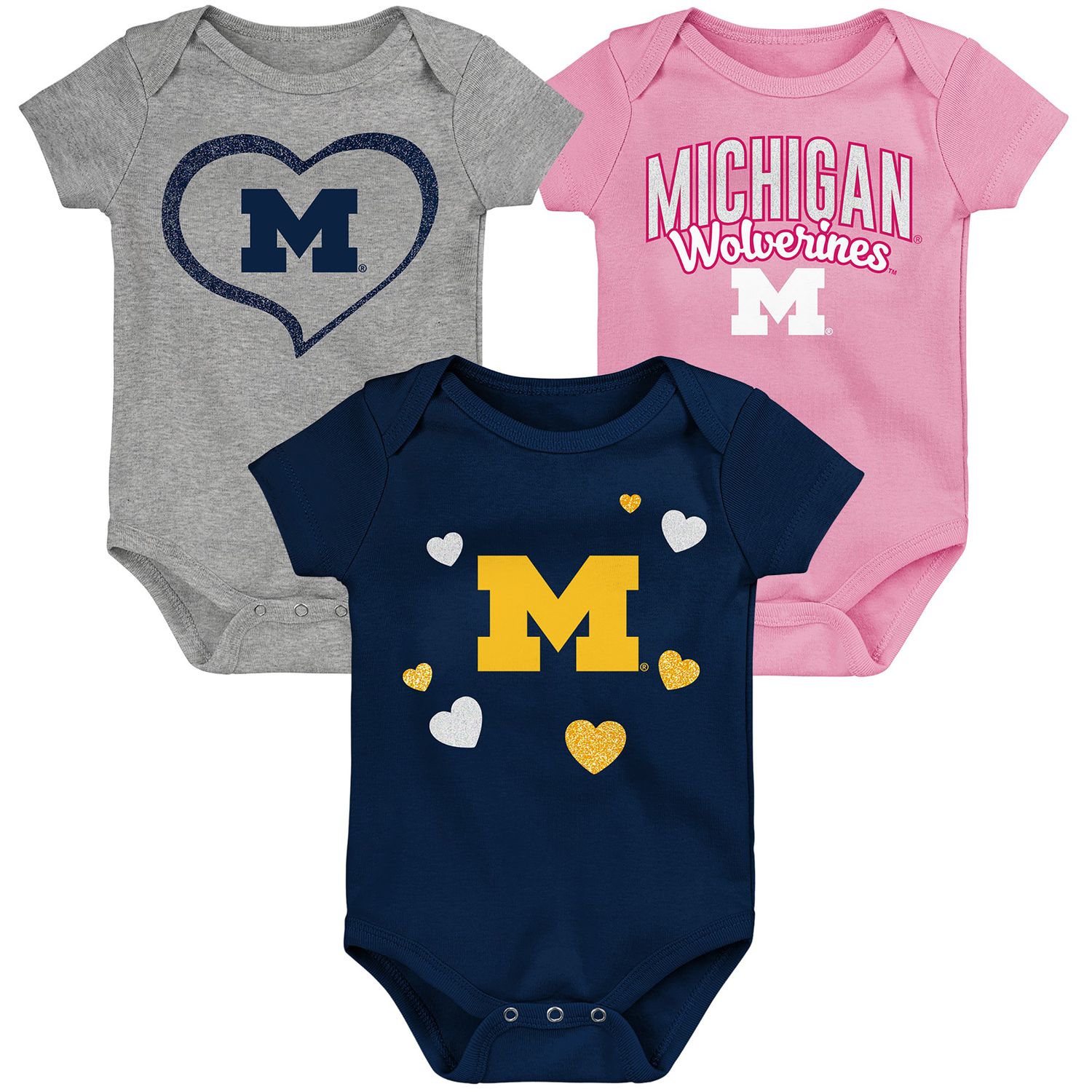 baby girl michigan wolverines clothes