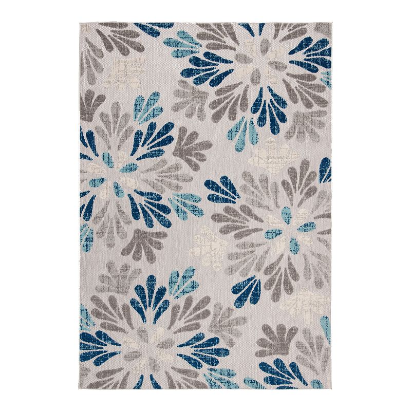Safavieh Cabana Avery Rug Gray/Blue, Grey, 6.5Ft Rnd