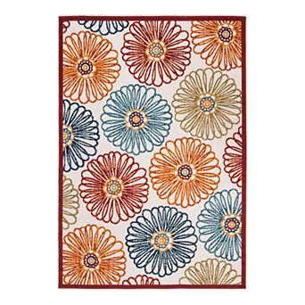 Safavieh Cabana Evie Rug Gray/Blue