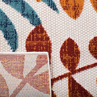 Safavieh Cabana Tessa Rug Creme/Red