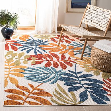 Safavieh Cabana Tessa Rug Creme/Red