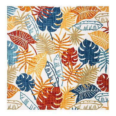 Safavieh Cabana Lucia Rug Creme/Red