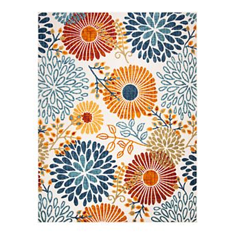 Safavieh Cabana Callie Rug Gray/Navy