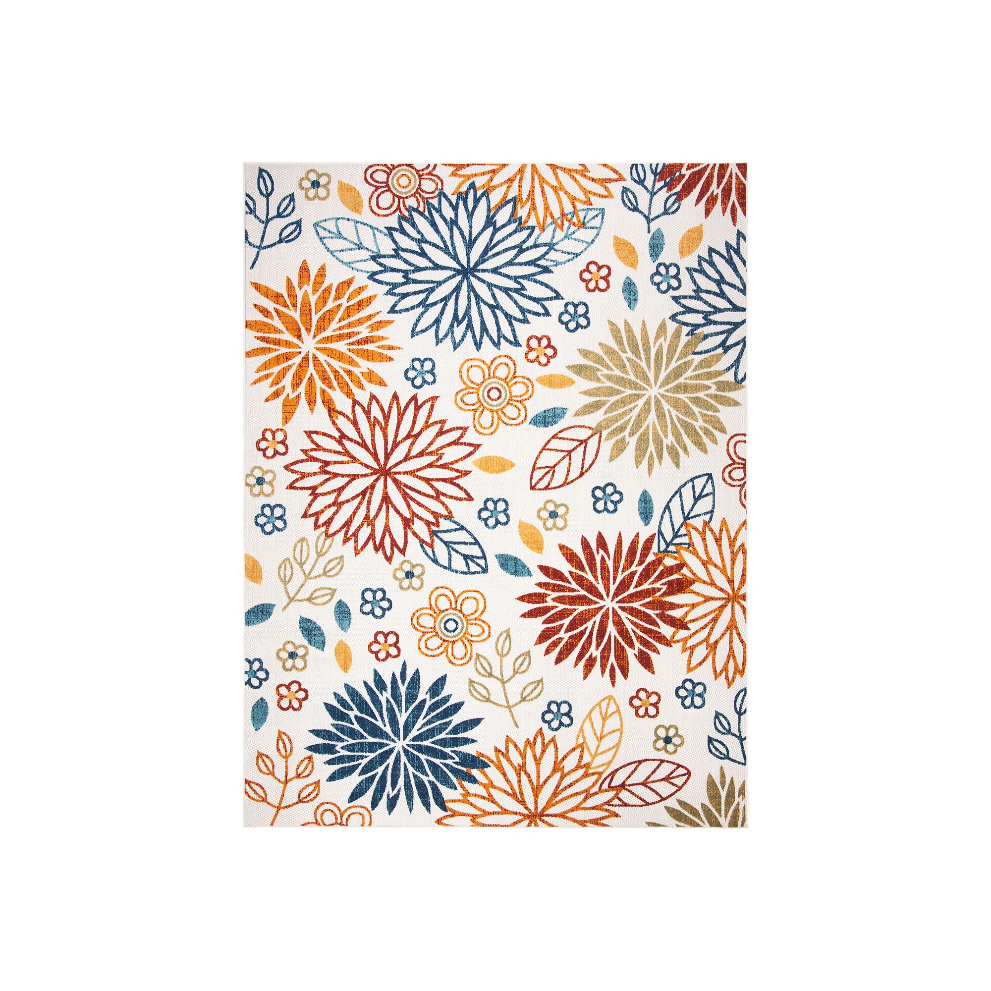 Safavieh Cabana Aliza Rug Creme/Red, Creme Red