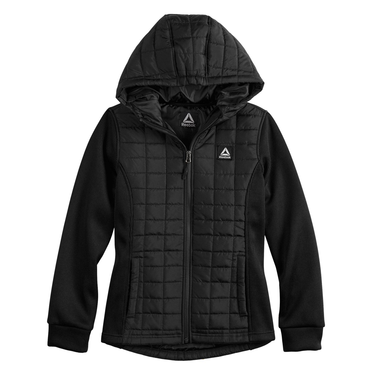 reebok men's midweight quilted puffer jacket