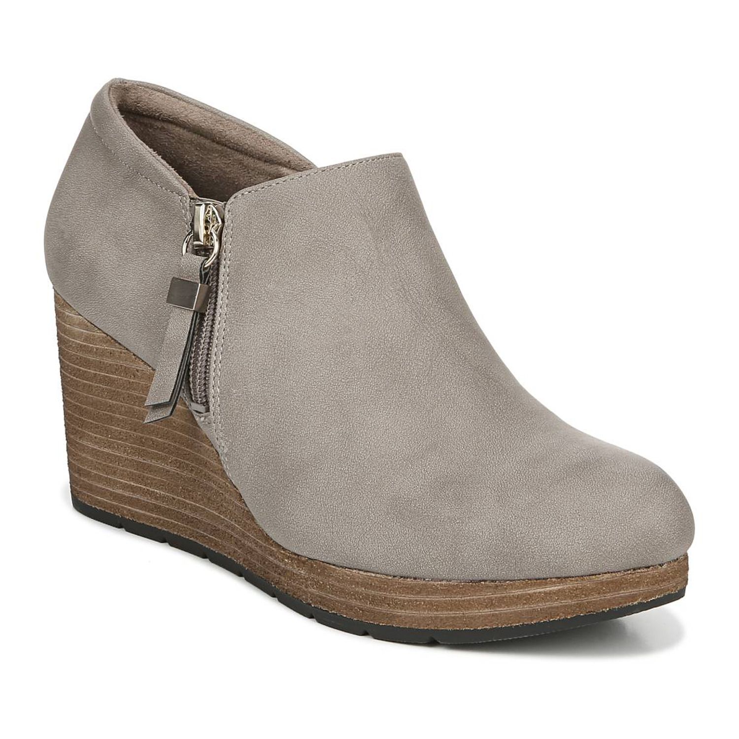 dr scholl's classify wedge bootie