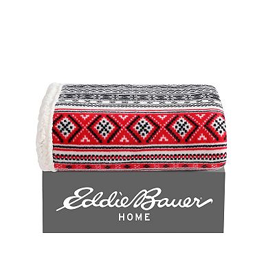 Eddie Bauer Classic Fair Isle Throw