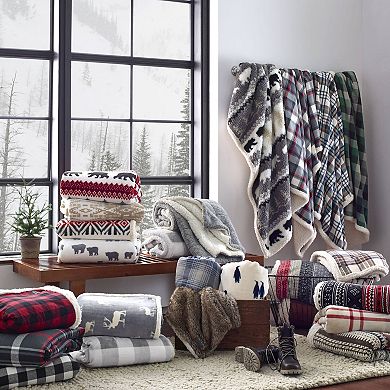 Eddie Bauer Classic Fair Isle Throw