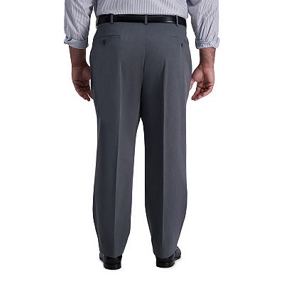 Big & Tall Haggar Iron Free Classic-Fit Flat-Front Pants