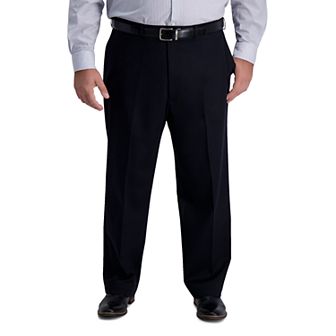 Big & Tall Haggar® Iron Free Classic-Fit Flat-Front Pants