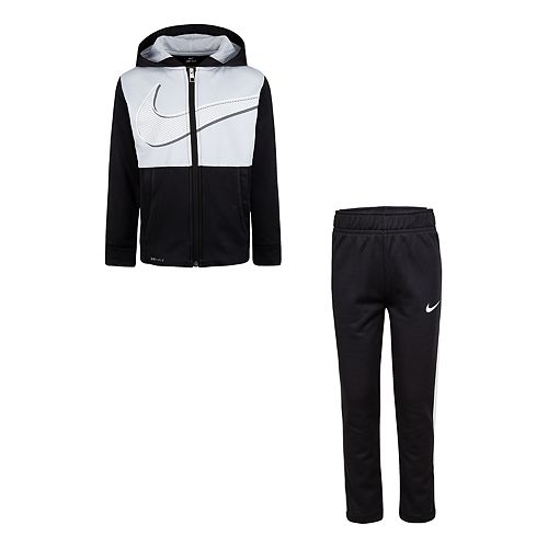 toddler boy nike zip hoodie & jogger pants set