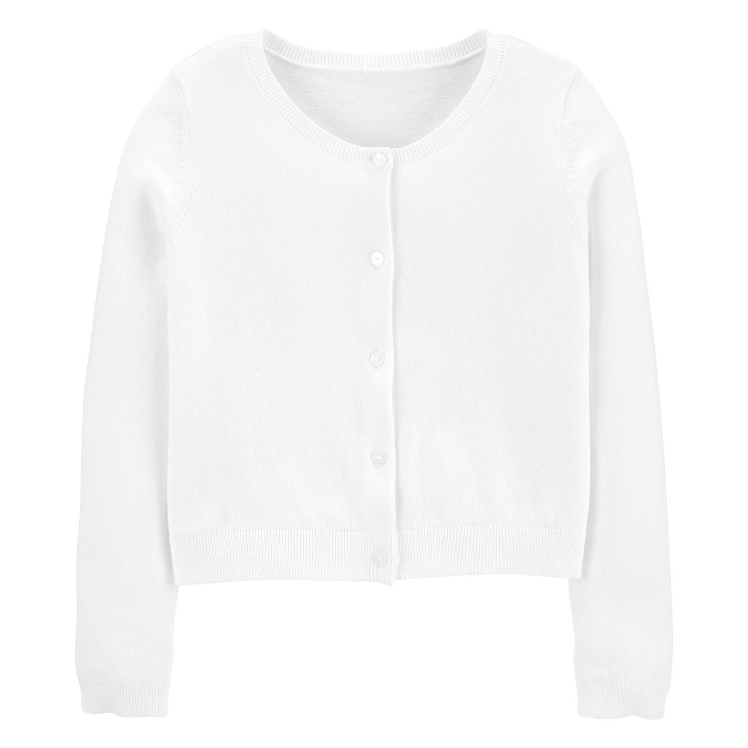 carters white cardigan