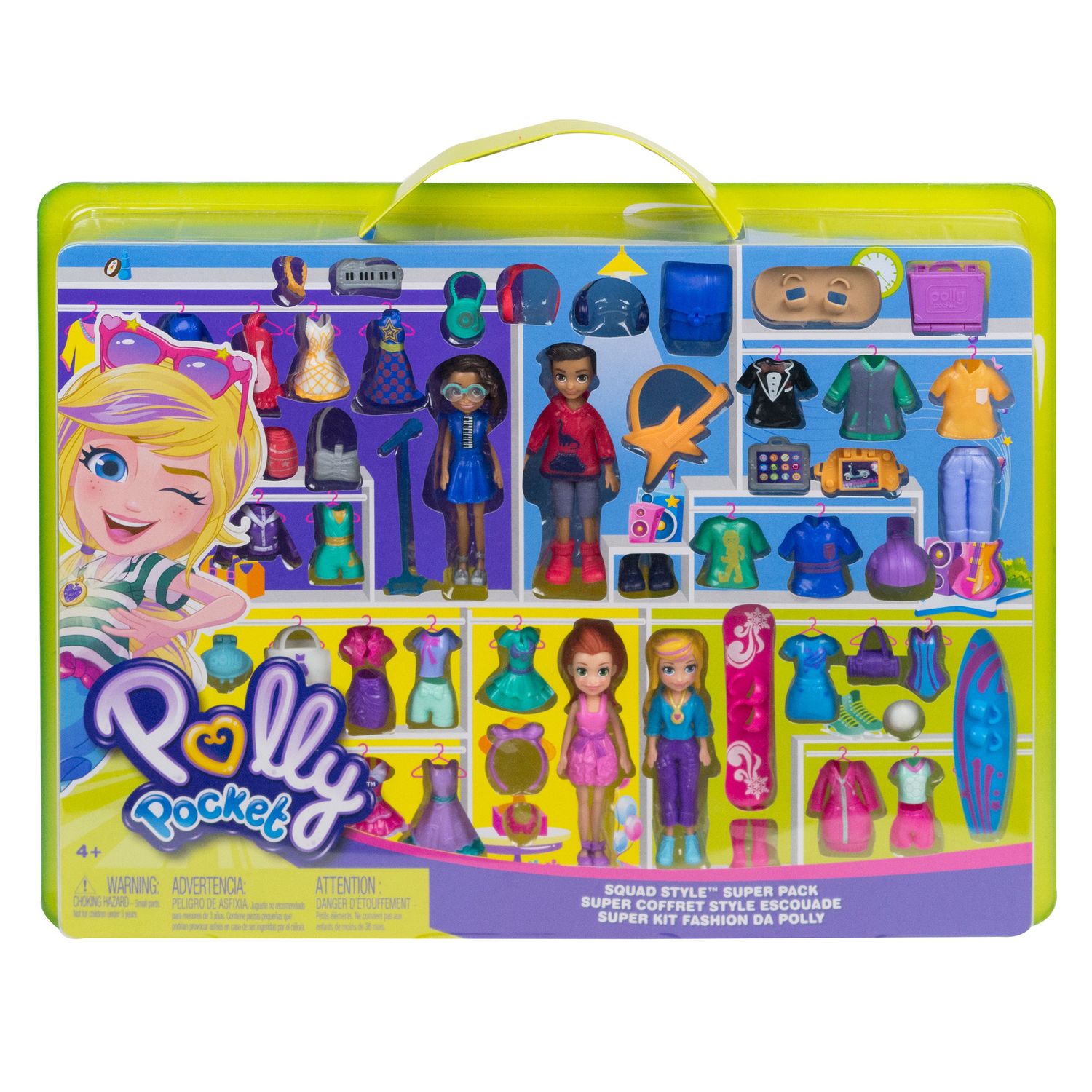 polly pocket dolls and accessories