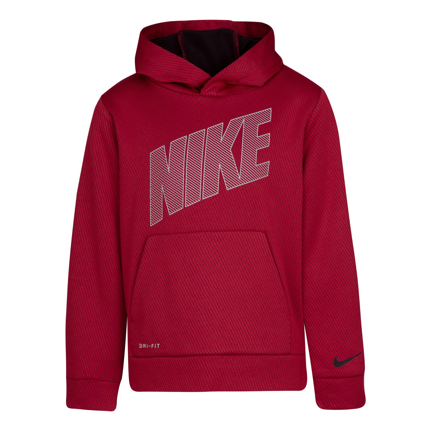 nike team authentic therma pullover hoodie