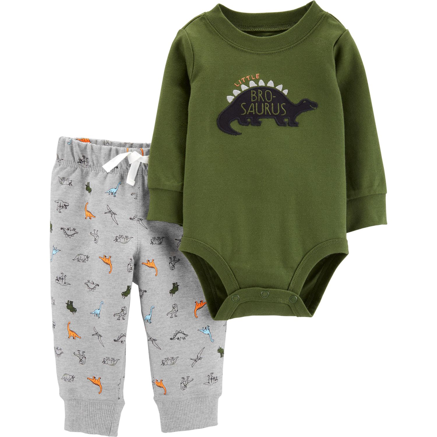 Baby Boy Carter's 2-Piece Dinosaur Bodysuit & Pants Set