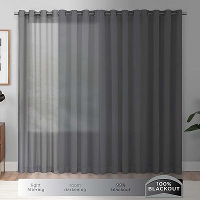 Eclipse black retailer out drapes brand new 2