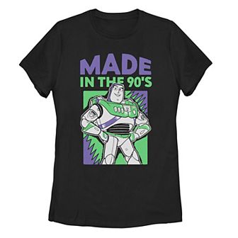 Juniors' Disney Pixar Toy Story 4 Buzz Lightyear Retro Tee