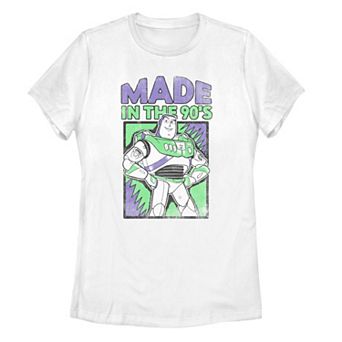 Juniors' Disney Pixar Toy Story 4 Buzz Lightyear Retro Tee