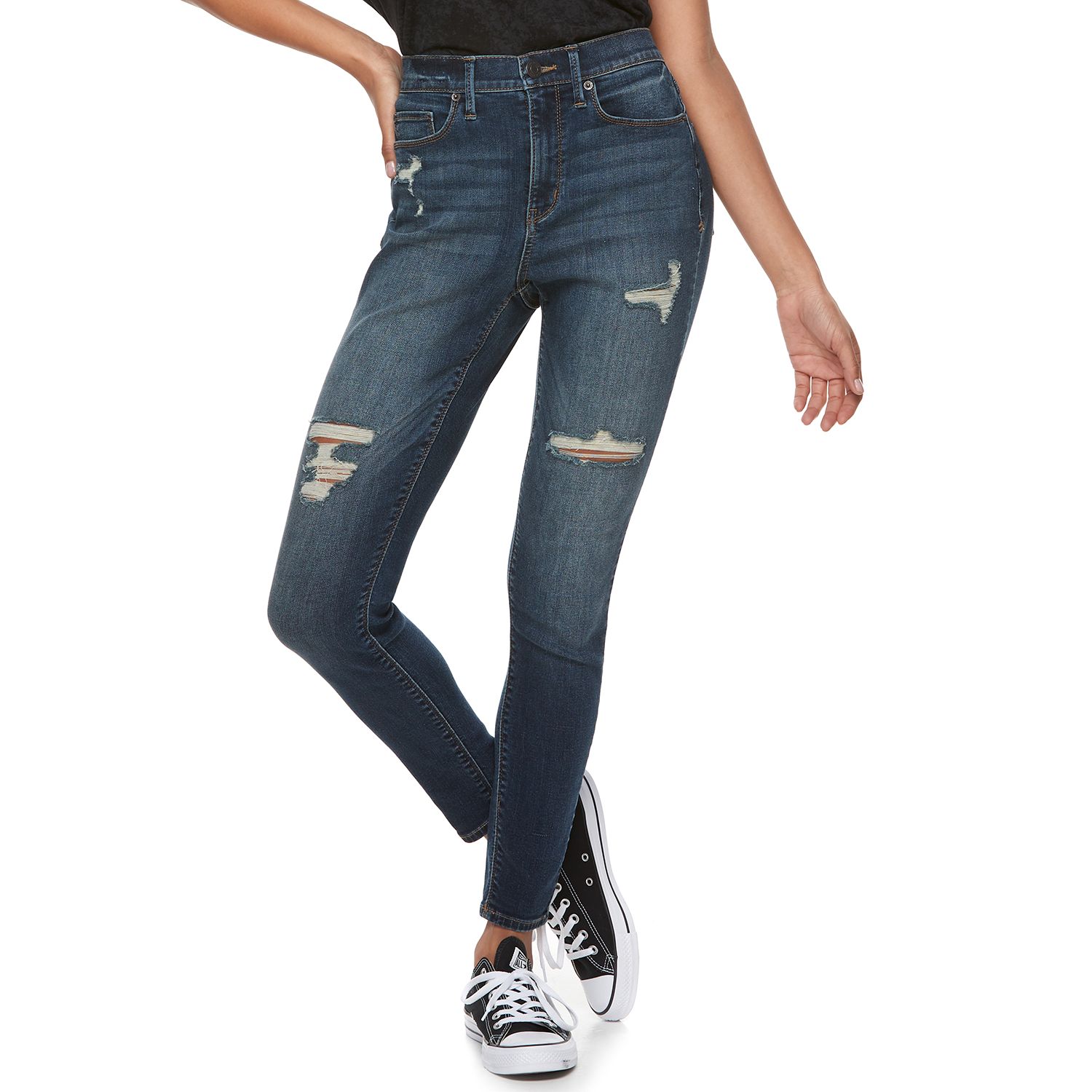 kohls jean leggings