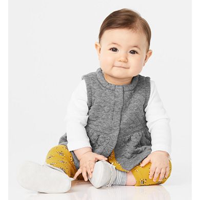 Baby Girl Carter's 3-Piece Floral Little Vest Set