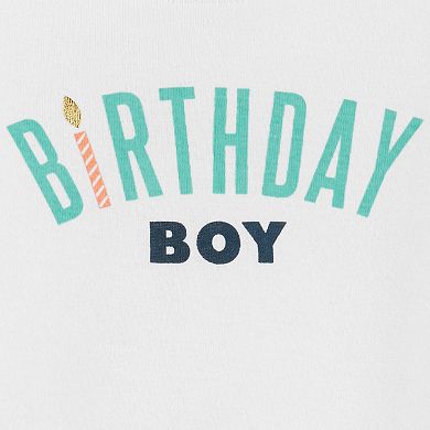  Baby Boy Carter's 2-Piece Birthday Boy Bodysuit Pant Set