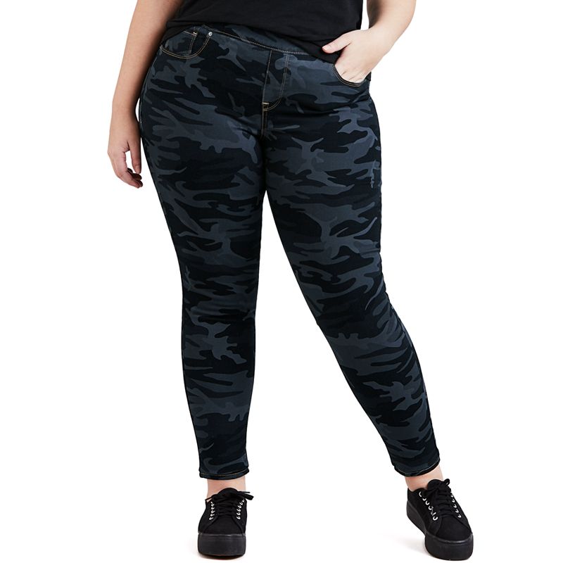 UPC 192379066401 product image for Plus Size Levi's Perfectly Shaping Camouflage Pull-On Leggings, Women's, Size: 2 | upcitemdb.com