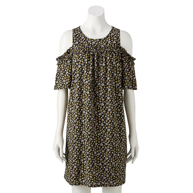 Lauren conrad cold 2025 shoulder dress